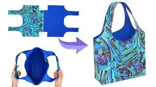 How to sew a tote bag easily and quickly! Miarti️