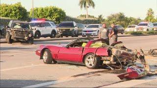 Corvette driver killed in crash in Miami Gardens