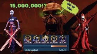 GUIDE TO 15mil+ In Heroic Sith Raid P3 USING DEATHSTORM NIGHTSISTER TEAM