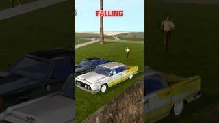 ARE COPS SMART ENOUGH TO AVOID FALLING INTO WATER IN GTA VICE CITY AND SAN ANDREAS #shorts