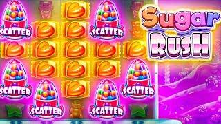 ШУГАР ПОДАРИЛ ЗАНОС С БОНУСКИ! Попал В Четкую Сессию В Sugar Rush! / ЗАНОСЫ НЕДЕЛИ ( ТУТ РЕТРИГЕР! )