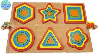 Learn Shapes, Colors, and Sizes | Toddler Learning Preschool | Early Math Skills | Shapes Activity