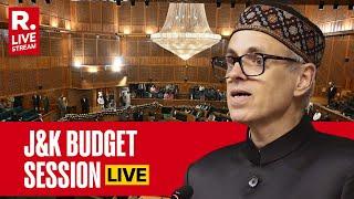 J&K Legislative Assembly LIVE: First Budget Session Of Omar Abdullah Government | Jammu | Kashmir