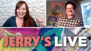 Jerry's LIVE Episode #JL202: ALL NEW Mixed Media! Edding Acrylic Markers and Fabriano 1264 Pads