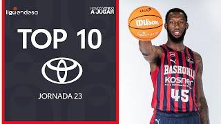 Repertorio de mates de Donta Hall en el Top10 Toyota | Liga Endesa 2024-25