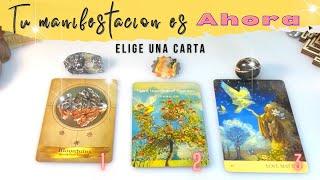 Tu manifestación es AHORA! ¿Que estas manifestando? - Lectura de Tarot interactivo - Elige una Carta