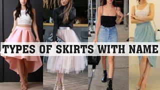 Types of skirts with names||THE TRENDY GIRL