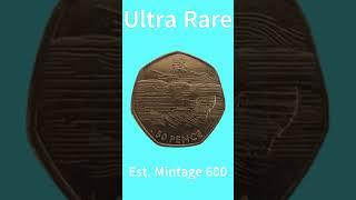 Ultra rare Olympic 50p