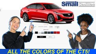 2021 Cadillac CT5 | Every Exterior & Interior Color Available - Smail Cadillac