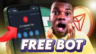 Free Telegram Bot Giving $5.9 TRX Daily (Free Usdt Mining Bot) Make Money Online 2025