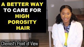 4 INSANELY EASY Solutions To DRY High Porosity Hair!