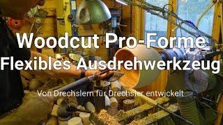 Woodcut Pro-Forme Flexibles Ausdrehwerkzeug