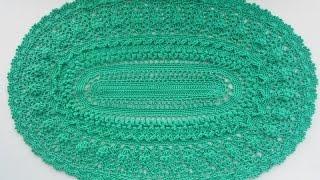 Овальная салфетка. Часть II - Oval doily. Part II