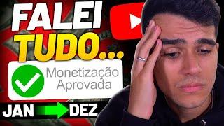 QUANTO TEMPO LEVA PRA MONETIZAR NO YOUTUBE? (A VERDADE)