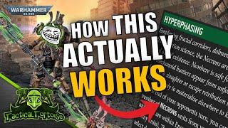 Necron Hypercrypt Legion is weirder than you think | Warhammer 40k Ridiculous Rules