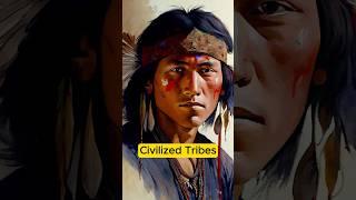 The five civilized tribes: Cherokee, Chickasaw, Choctaw, Creek, Seminole