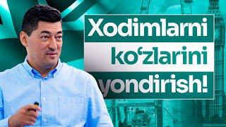 Xodimlarni ko‘zlarini yondirish! | Alisher Isaev