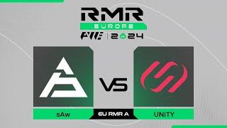 sAw проти UNiTY | PWE CS2 EU RMR A 2024