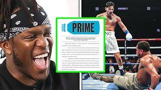 KSI Reacts To Ryan Garcia LAWSUIT