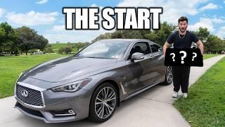 Buying an Infiniti Q60 and Immediately Modifying It