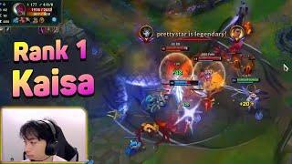 Rank 1 Kaisa : KR Challenger Kaisa vs Jhin Gameplay