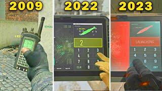 Evolution of Nuke in Call of Duty Games (2009 - 2023)