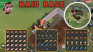 Raid Base Ldoe Nikki  _LDOE /Last Day on Earth:survival