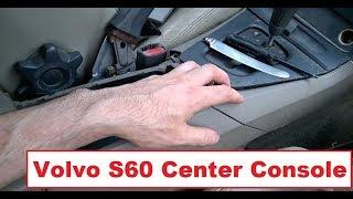 Volvo S60 V70 Center console removal  2001-2007(2009 for S60)