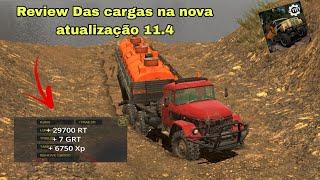 Review dos caminhões, e valores das cargas na nova atualização 11.4 RTHD REDUCED TRANSMISSION HD