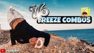 HOW TO BREAKDANCE | 76 FREEZE COMBOS | BREAKDANCE TUTORIAL | THEAMARIST | #breakdance #bboytutorial