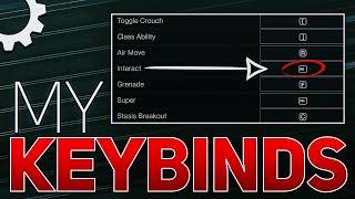 My Keybinds for Destiny 2 (Aztecross Keybinds & PC Settings)