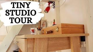 A Tour Of My Tiny Backyard Art Studio | 2021