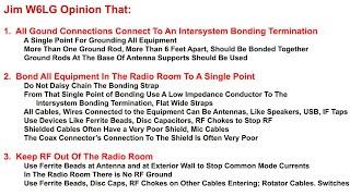 Grounding, Bonding, Earthing, Shielding and Protecting with Jim Heath W6LG, 2 Part Video