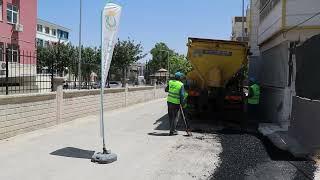 HALİLİYE BELEDİYESİ’NDEN MAHALLELERE KONFORLU YOL VE SOSYAL ALAN HİZMETİ