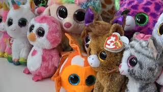 Beanie Boos Many New! Must Know Names!Бини Бус Игрушки с большими глазами  Единорог  Глазастики