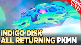 All Indigo Disk Returning Pokemon - Scarlet and Violet DLC