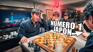 J’affronte le NUMÉRO 1 du JAPON aux échecs à Tokyo !!