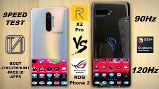 Realme X2 Pro vs ROG Phone 2 Speed Test