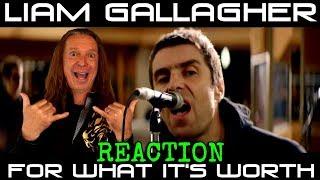 Vocal Coach Reacts To Liam Gallagher - For What It's Worth - Live At Air Studios - Ken Tamplin