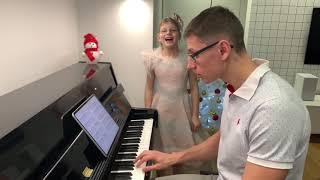 Jingle Bell Rock performed by Anna and Anton Abyzov