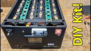 Build Your Own Battery with EEL Battery Kits, 230Ah Full Assembly