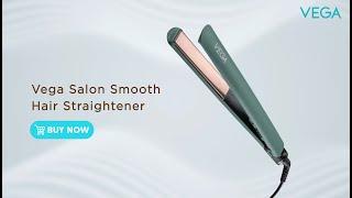 Elevate sleek styling with the New Vega Salon Smooth Hair Straightener #HairStraightener