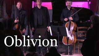 Oblivion | Astor Piazzolla | Live Performance  | Trio Ellipses