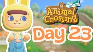 Finishing Small Areas | Cottagecore Bunny Island | Animal Crossing Build | ACNH
