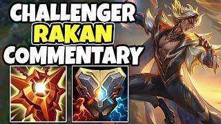 Challenger support shows you how to play rakan .... kinda - 14.18 League of Legends