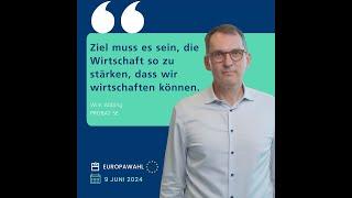 #NRWirtschaftFürEuropa mit Wim Abbing, Geschäftsführer Probat SE, Emmerich.