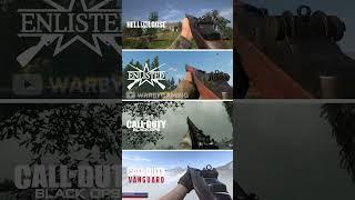 M1 Garand Comparison | Hell Let Loose vs Enlisted vs Black Ops 1 vs COD Vanguard