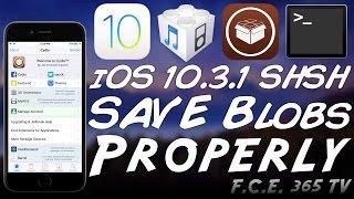 iOS 10.3.1 - How To Properly Save Your SHSH2 Blobs for Downgrades
