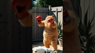 Fat Orange Cat Sets Trap and Cooks a Goat! 🪤#Shorts #ShortsViral #cutecat