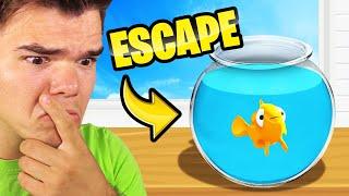 I Became A FISH And ESCAPED My BOWL! (I Am Fish)